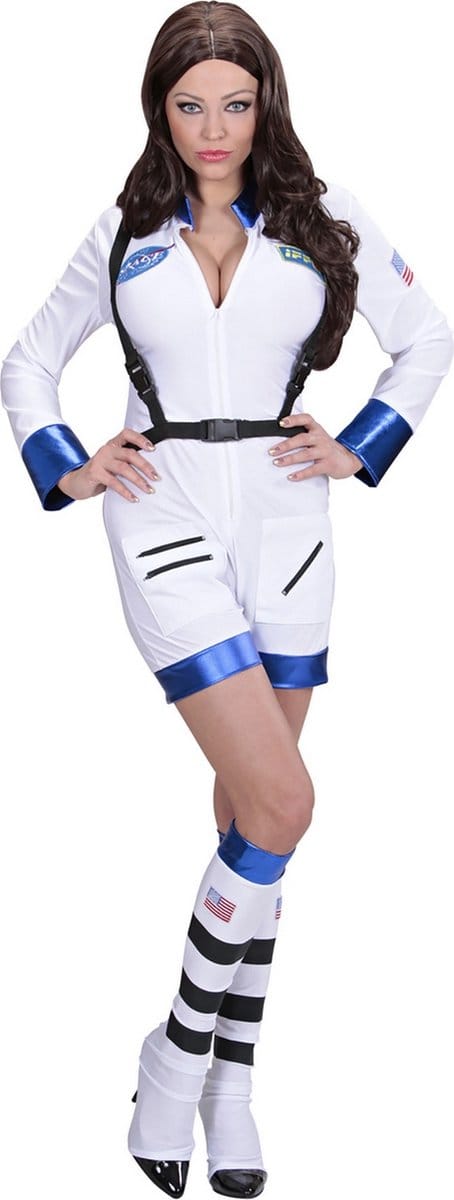 Sexy Astronautenpakje vrouw - Maat S