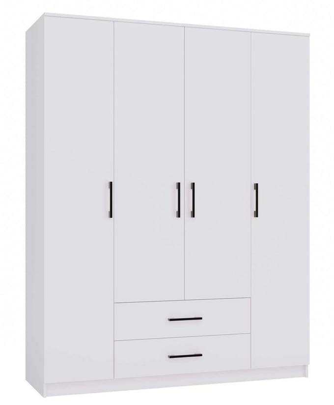 Kledingkast Romana 160X205 WIT