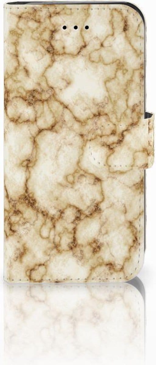 iPhone 7 | 8 | SE (2020) | SE (2022) Bookcase Marmer Goud