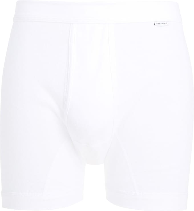 Gotzburg heren boxer lang met gulp (1-pack) - wit