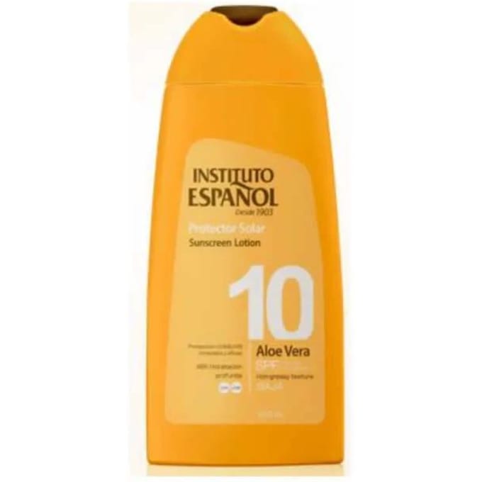 Instituto Español Lotion Solaire Aloe Vera Spf10 300ml orange