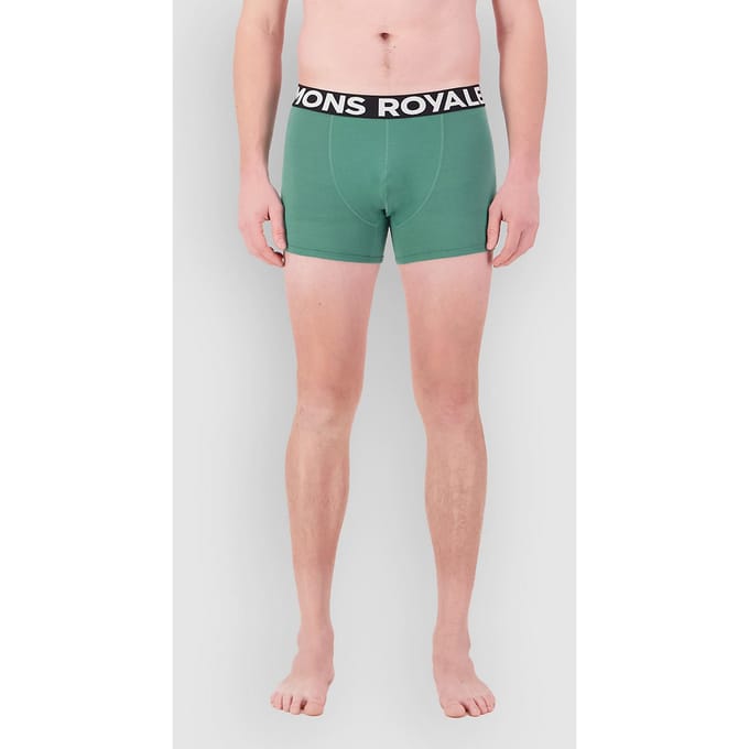 Mons Royale Hold 'Em Shorty Boxershorts blauw