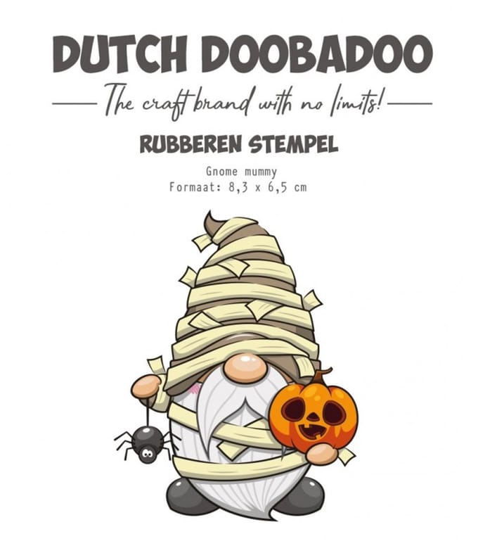 DDBD Rubber stempel Gnome Mummy