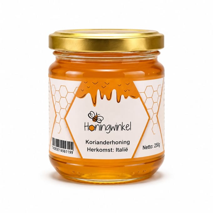 Korianderhoning - 250g - Honingwinkel