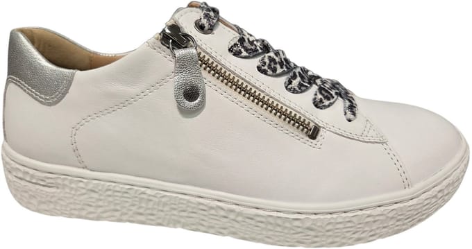 Dames Veterschoenen Hartjes Phil Shoe Weiss Silber Wit - Maat 6