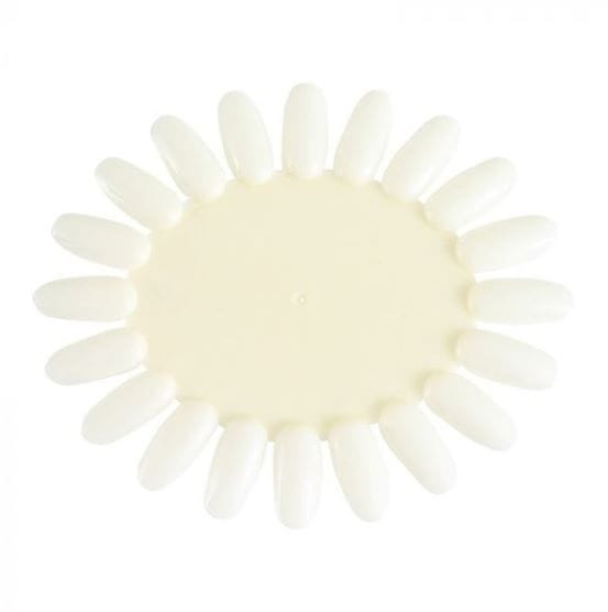 NailPerfect Color Wheel Oval Natural 20 tips