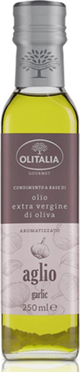 Olitalia - Olijfolie Extra Vierge Knoflook - 250ml