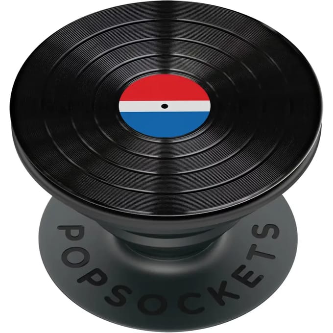 PopSockets PopGrip Telefoon Grip - BackSpin - Zwart (Premium) LUXE