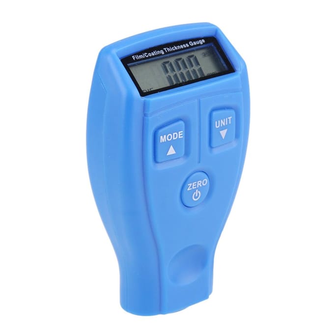 Verfdiktemeter Laagdiktemeter Verfdieptemeter met LCD-scherm met achtergrondverlichting oranje