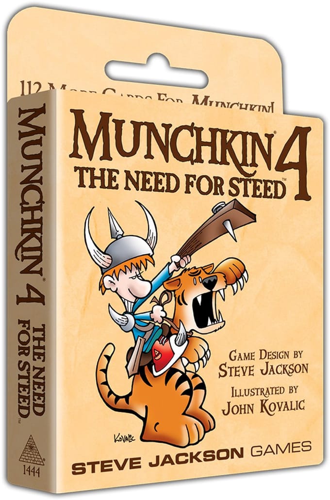 Munchkin 4 - The Need For Steed - Uitbreiding - Engelstalig kaartspel