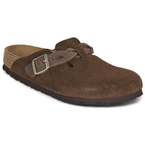 Birkenstock Boston Braided Suede Carafe