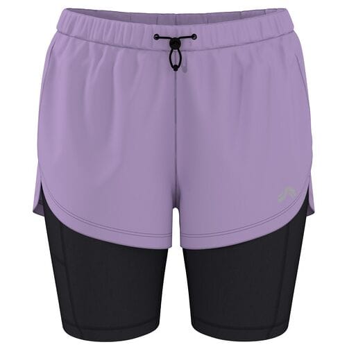 CRIVIT Dames 2-in-1 sportbroekje (Lila, S (36/38))