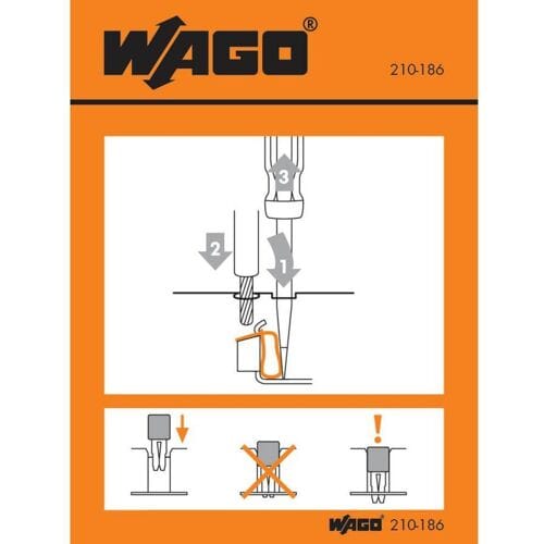 WAGO 210-186 2000 stuk(s)