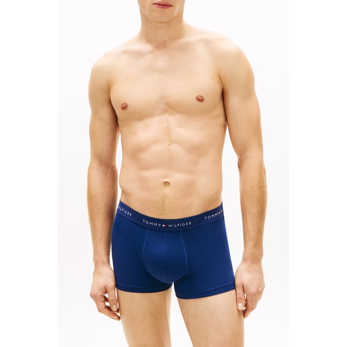 Tommy Hilfiger 3-pack Trunk Blue/navy/black Size: S | Underpants Outlet | Heren | Blauw