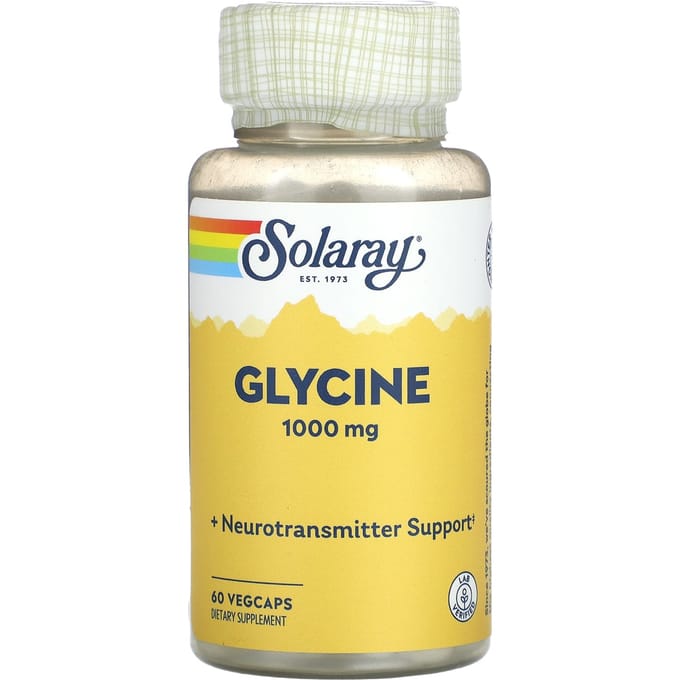 Glycine, 1.000 mg, 60 vegetarische capsules
