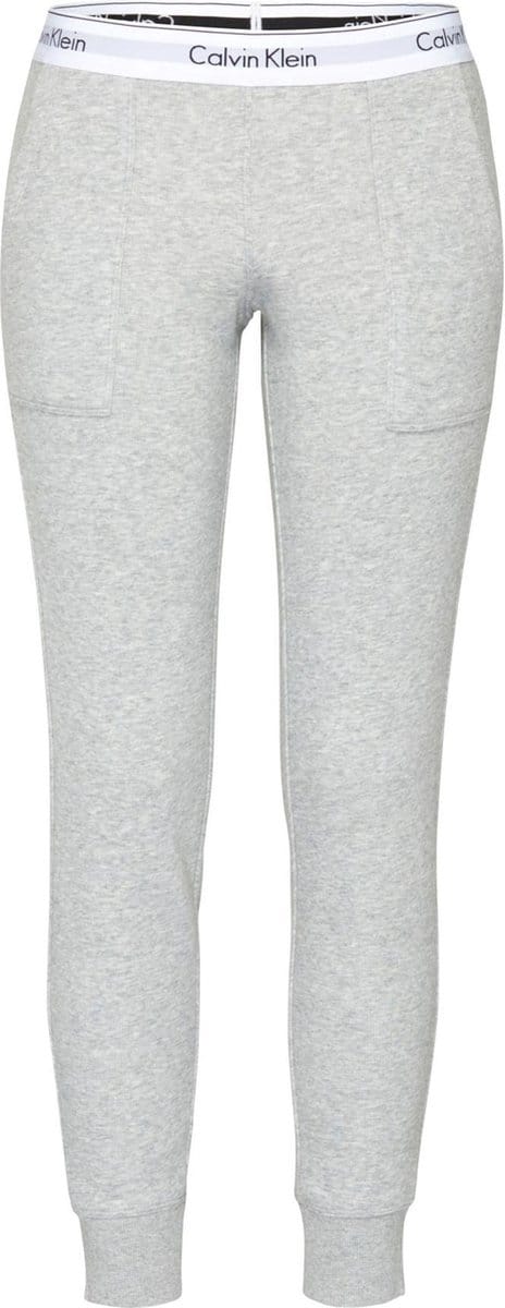 Calvin Klein Branded Sportbroek Dames - Grijs - Maat M