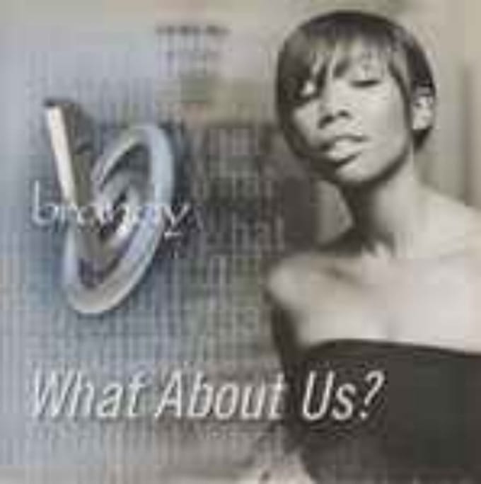 What About Us?, Brandy (2) | Media condition: Very Good Plus (VG+) | CD, Single
