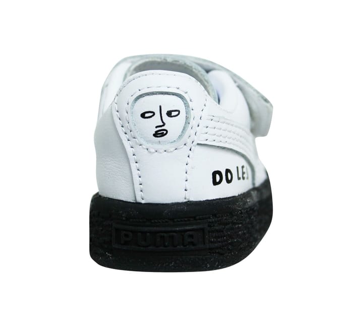 Puma x Shantell Martin Basket Strap Kids Hook & Loop Kleuters Trainers 365715 01