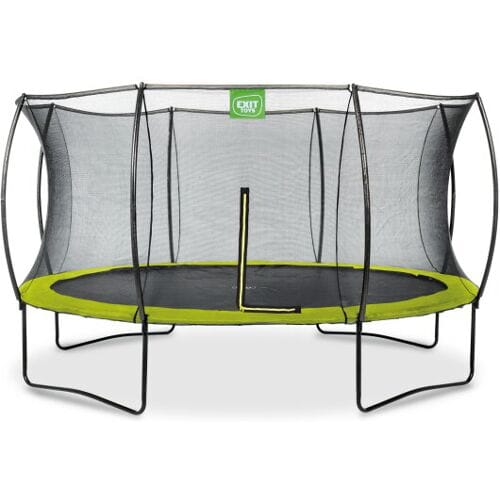 EXIT Silhouette Trampoline ø427cm - Op Poten - Rond - Trampoline Buiten - Voor Kinderen - Groen