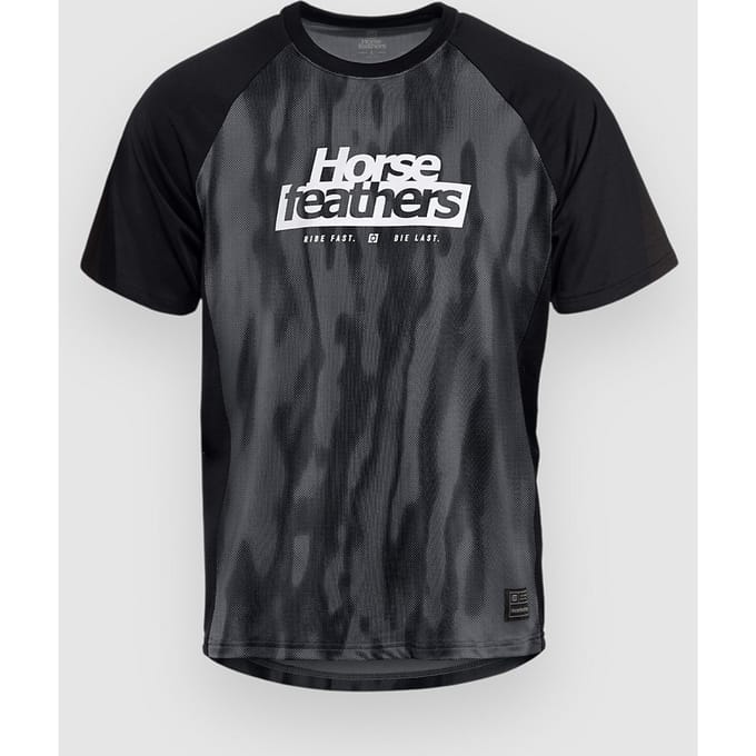 Horsefeathers Spike Fietsshirt (halftoon/zwart) - XS