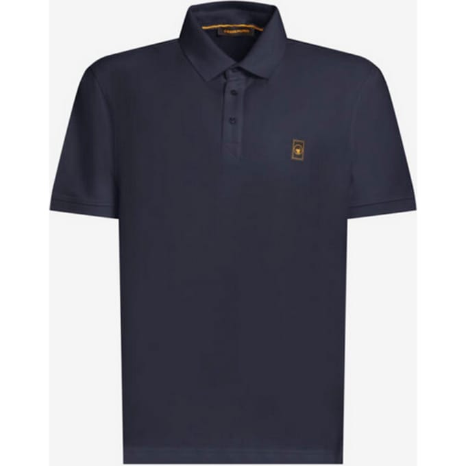 donkerblauwe man paal