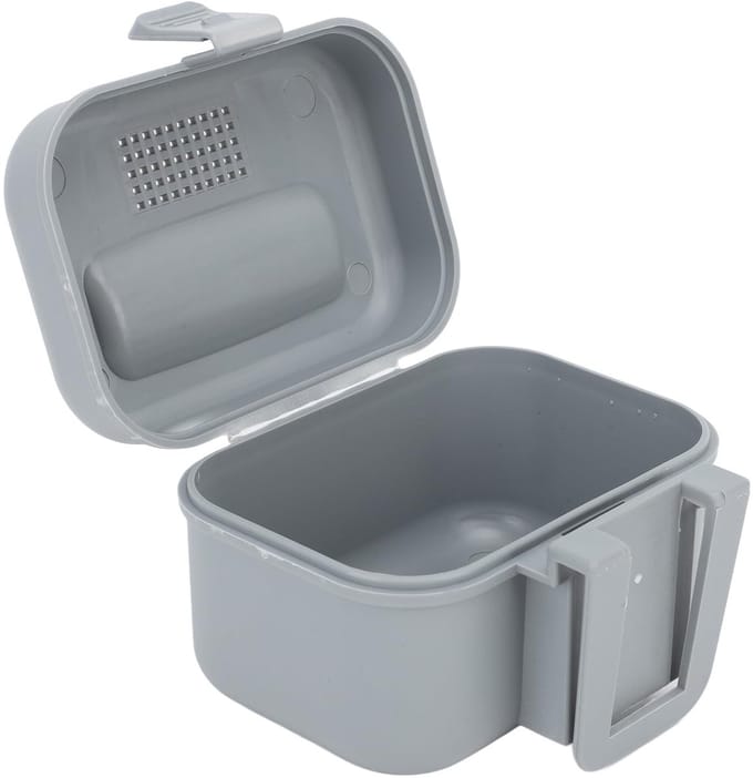 Dailygoods- Aasbox Waterdicht - Aas Koelbox - Hittebestendig - Plastic Houder - 38 x 38 cm - Geschikt voor Levende Aas - Aashouder