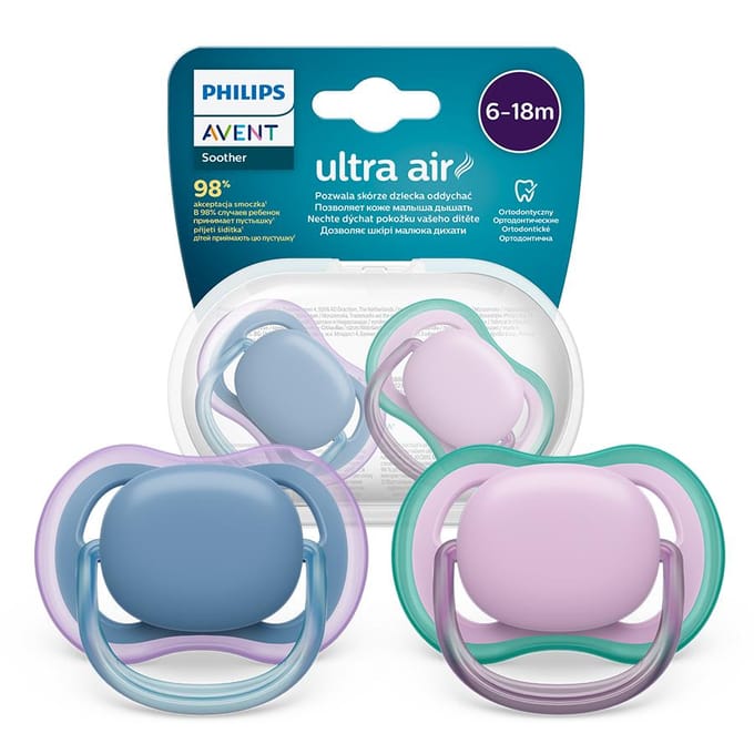 AVENT SCF085/34 Ultra Air Speen 6-18m marineblauw/paars