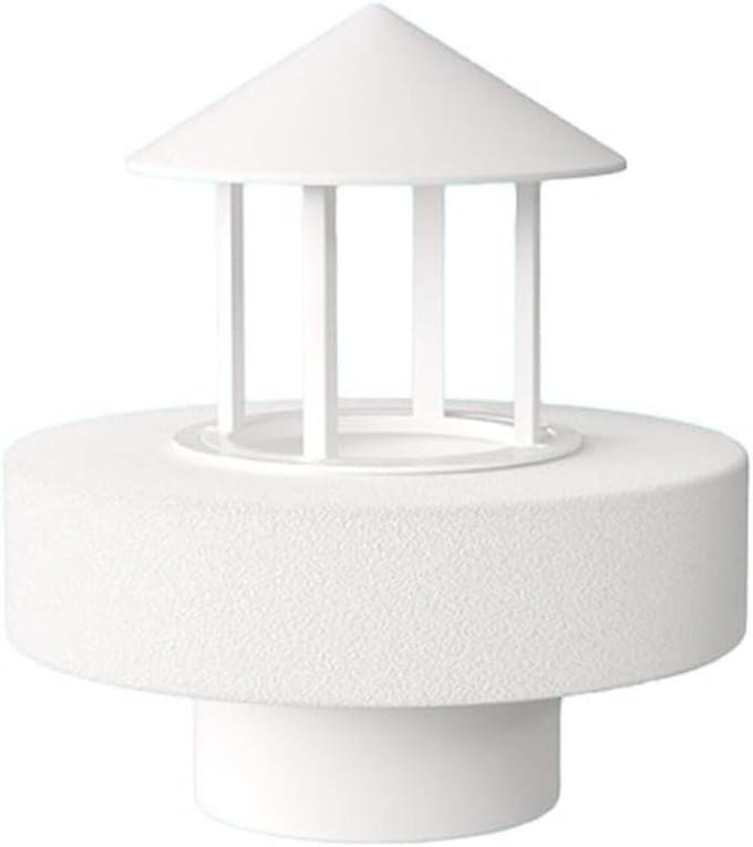Mistmaker Verstuiver - Luchtbevochtiger Sproeier - Decoratieve Bevochtiging - Natuurlijk Rotsontwerp - 1 Pak - Wit