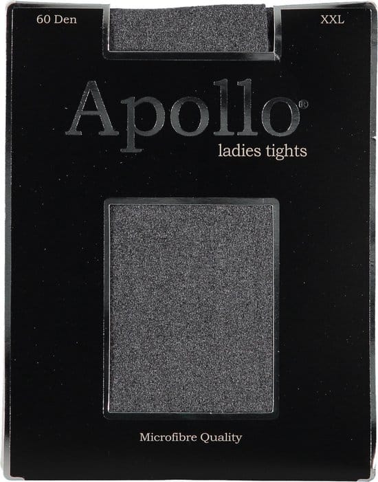 Apollo 3 Paar Dames Panty 60 denier - Maat XXL
