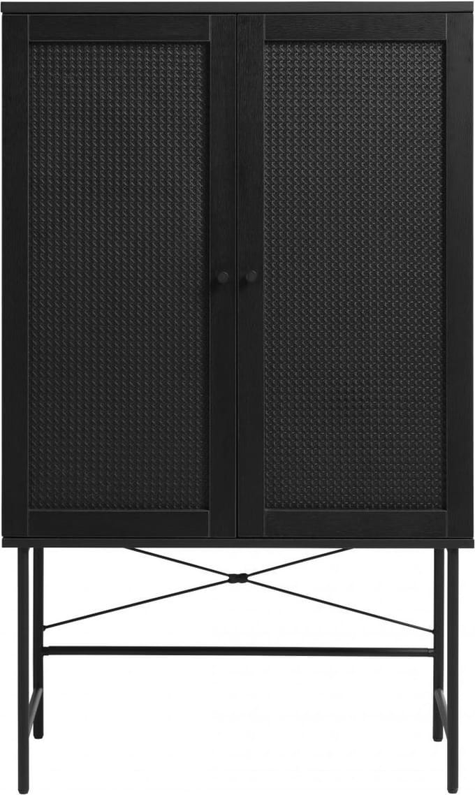 Nordic Home - Meya wandkast - zwart