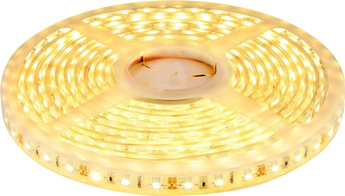 LED strip 5m 12V 3000K IP68 300 SMD 3528 LEDS