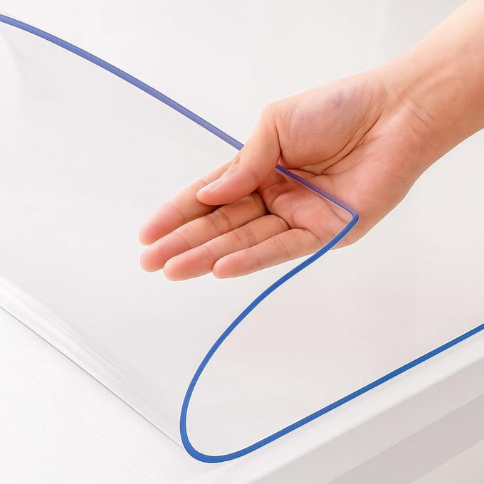 Transparante Tafelbescherming Op Maat Gesneden - Dikte 2 mm