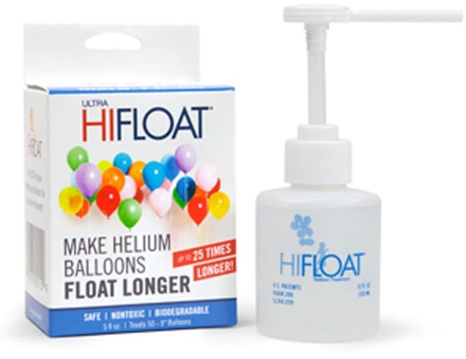 Hi-Float Helium Gel Ultra - Met pomp voor 100 ballonnen - 160z