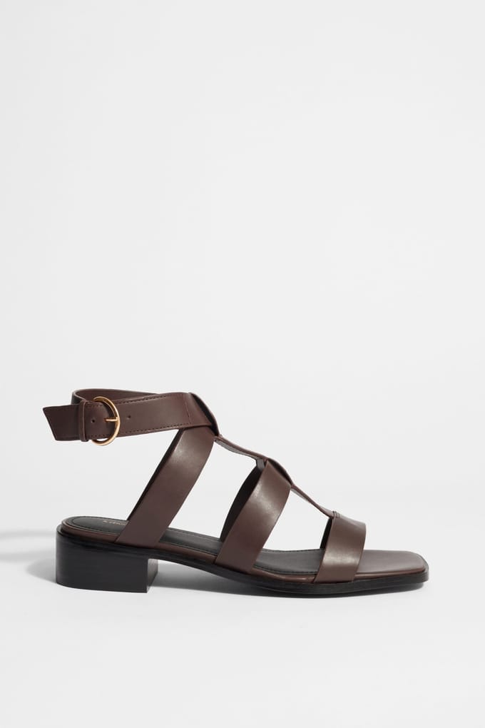 & Other Stories Issy Summer Flat Brown Taglia: 36 | Infradito Outlet | Donna | Marrone