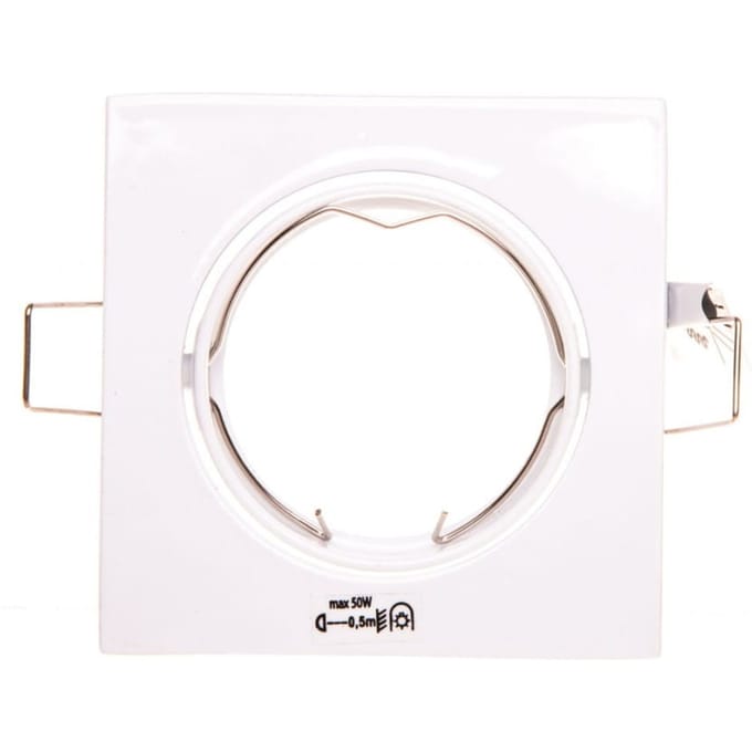 Wit armatuur | Kanlux | Kantelbaar | GU10