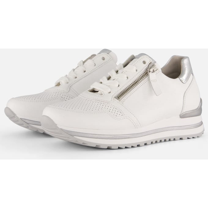 Gabor Gabor Sneakers wit Leer