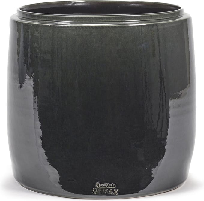 Serax Bloempot Grijs-Donker Grijs D 22 cm H 22 cm