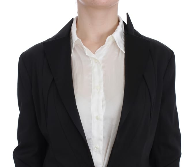 Op maat gemaakte Blazer Met Lange Mouwen en Achterriem