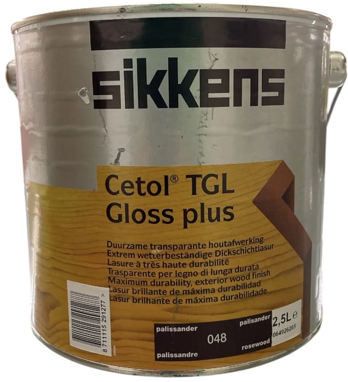 SIKKENS CETOL TGL GLOSS PLUS PALISSANDER 048 2.5L