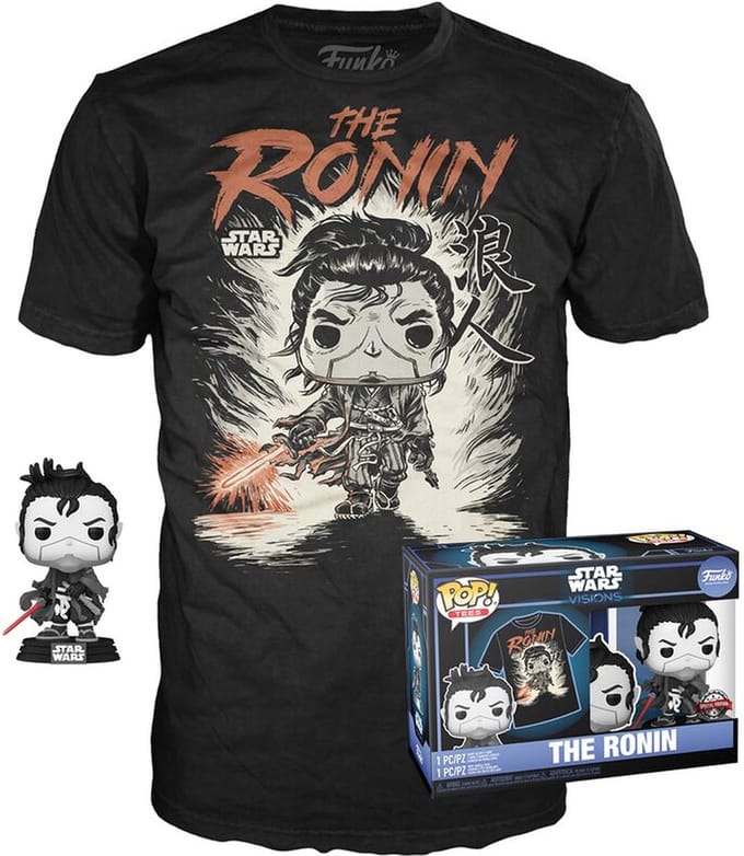 Funko Pop! Star Wars Visions - The Ronin size M (maat Large) Exclusive Rare grail special edition
