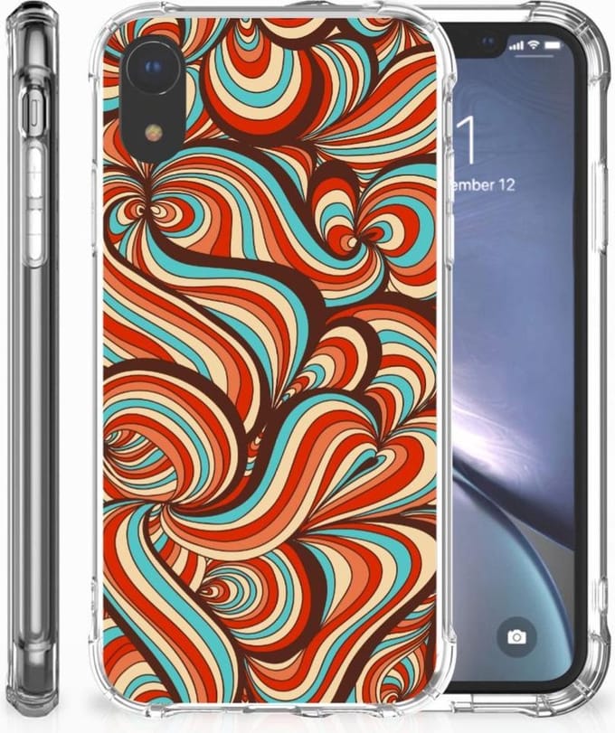 Apple iPhone Xr Back Cover Retro