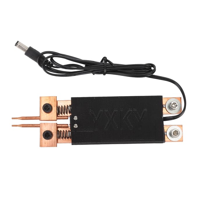 18650 Batterij Puntlaspen Mini Puntlasser Automatische Trigger Geïntegreerde Handheld Puntlassen zwart