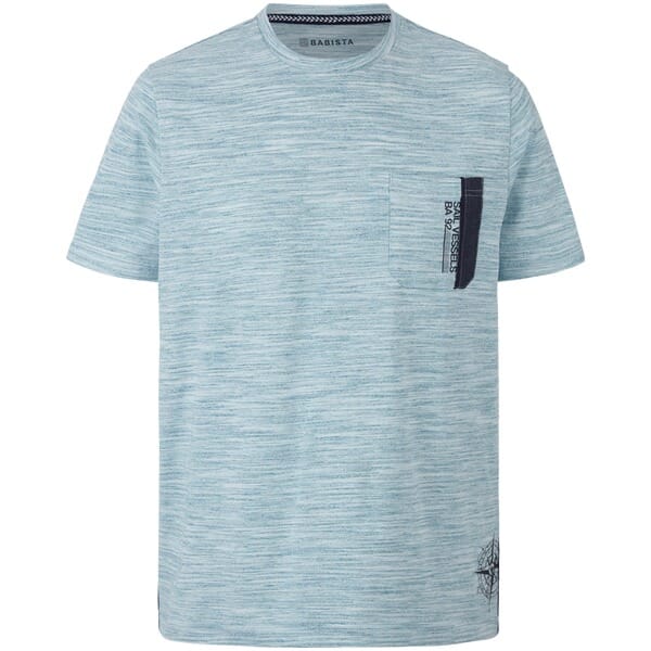 T-shirt EDIZOTTO lichtblauw