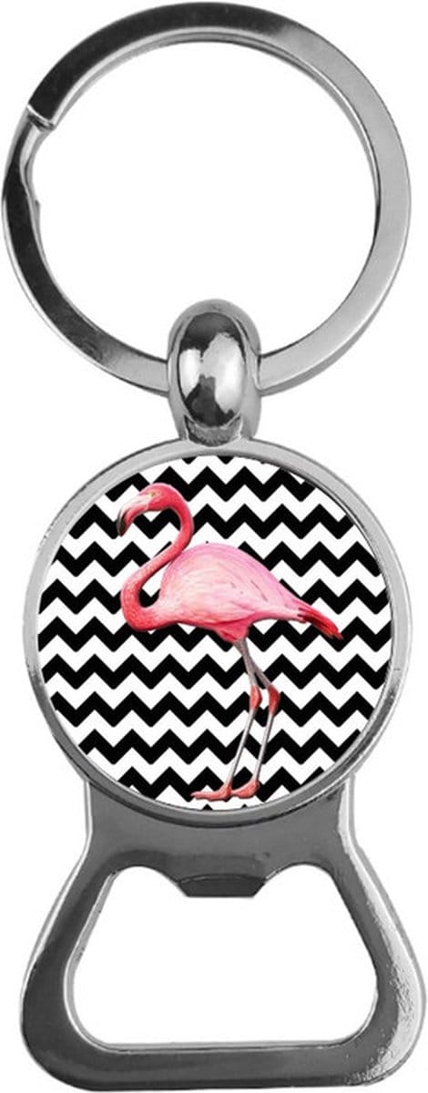 Bieropener Glas - Flamingo