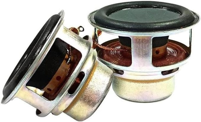 Full Range Speaker - Luidspreker Unit - DIY Audio - Diepe Bas - 45mm Diameter - Blauw