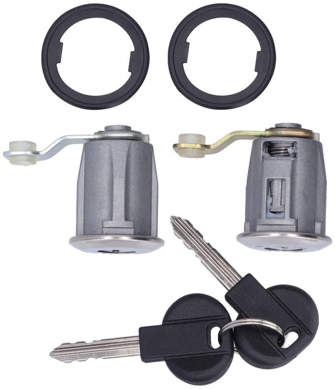 Dailygoody - Auto Deurslot Cilinder - Sleutels voor Citroen Berlingo