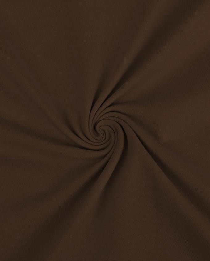 Tricot Stof Uni Bruin – Zachte Stretch Jersey – Comfortabele & Elastische Kledingstof per Meter
