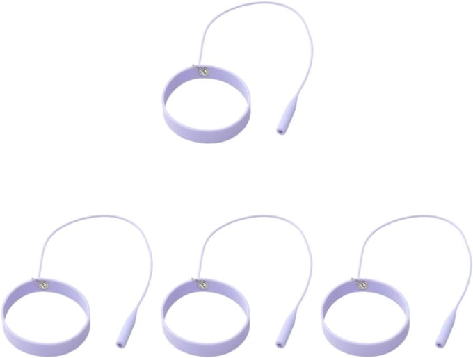 Pincet Houder - Polsbandje Tool - Wimper Styling - Ergonomisch Ontwerp - 4 Stuks - Paars