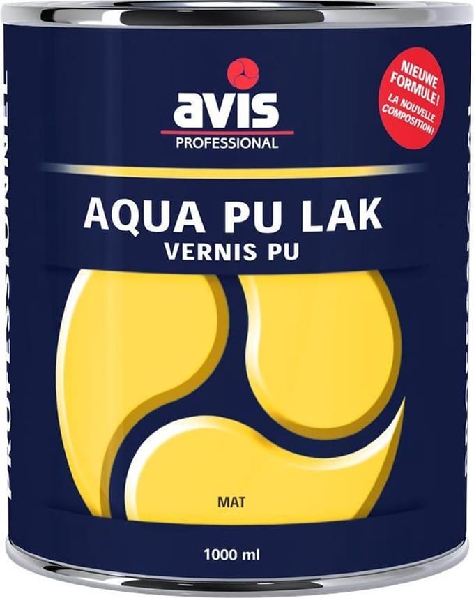 avis aqua pu lak hoogglans