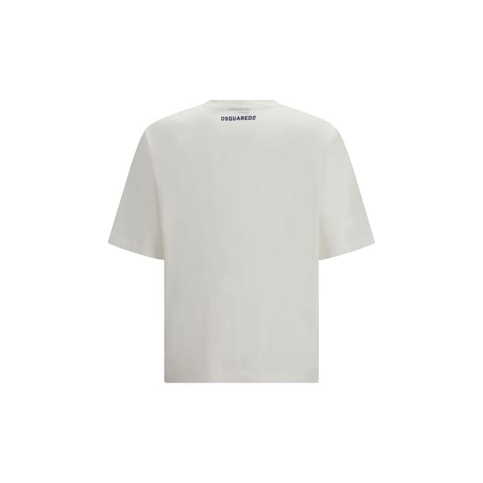 Dsquared² Witte Katoenen T-Shirt